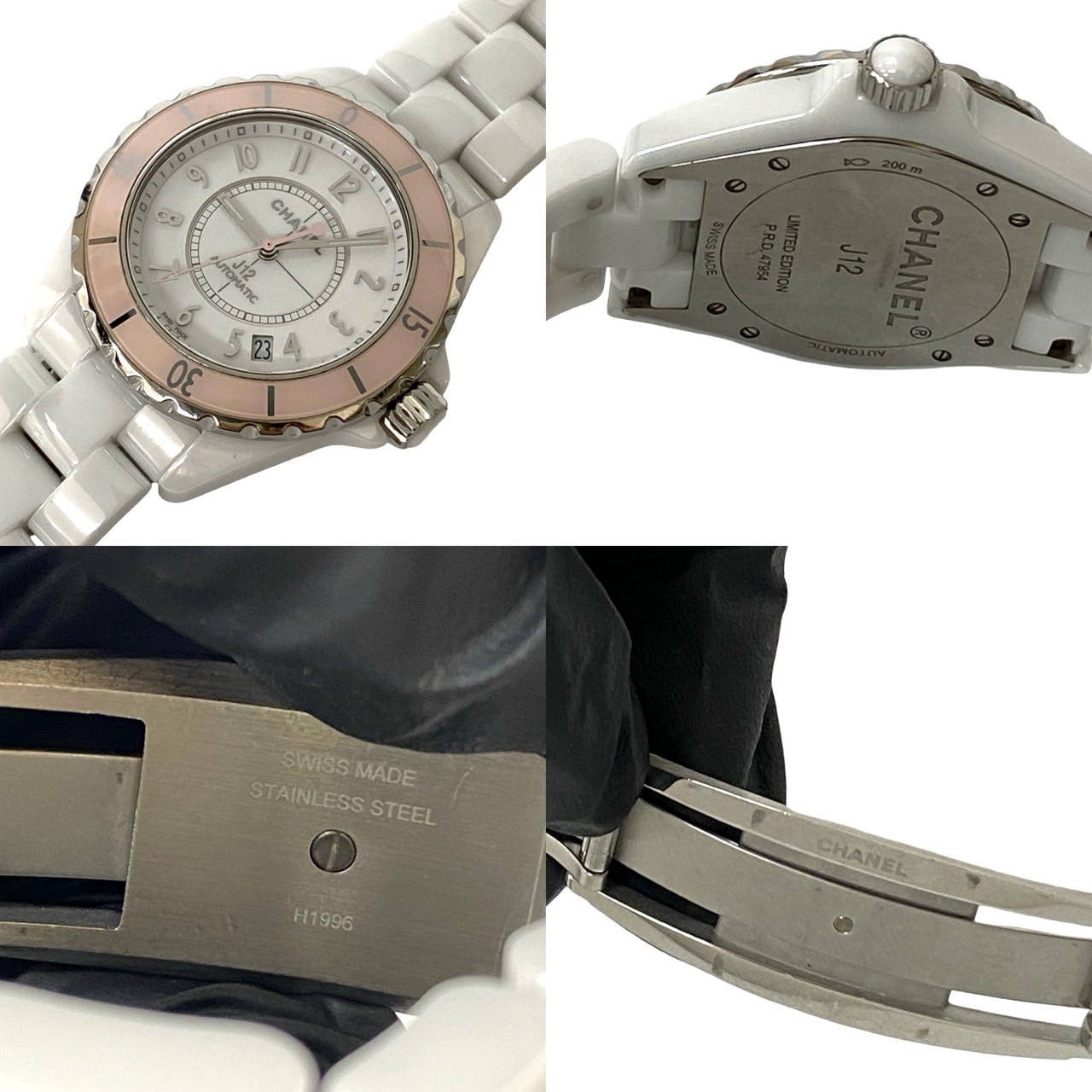 J12 H5199 限定生産腕時計 セラミック ホワイト 1645a J12 H5199 限定生産腕時計 セラミック ホワイト 1645a