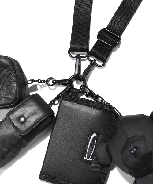 [SEVENTEEN ウォヌ/スングァン 着用] BEAR KEYRING MODULE CROSS BAG 3color