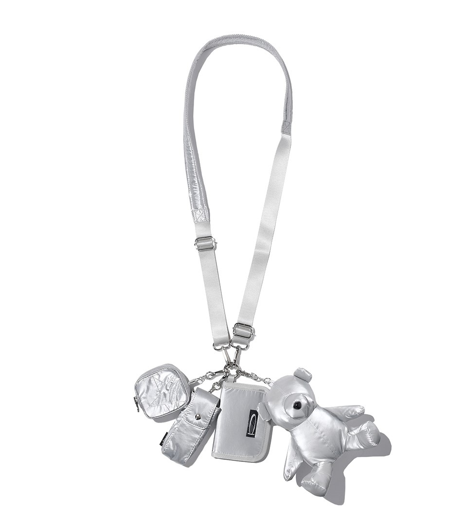 [SEVENTEEN ウォヌ/スングァン 着用] BEAR KEYRING MODULE CROSS BAG 3color