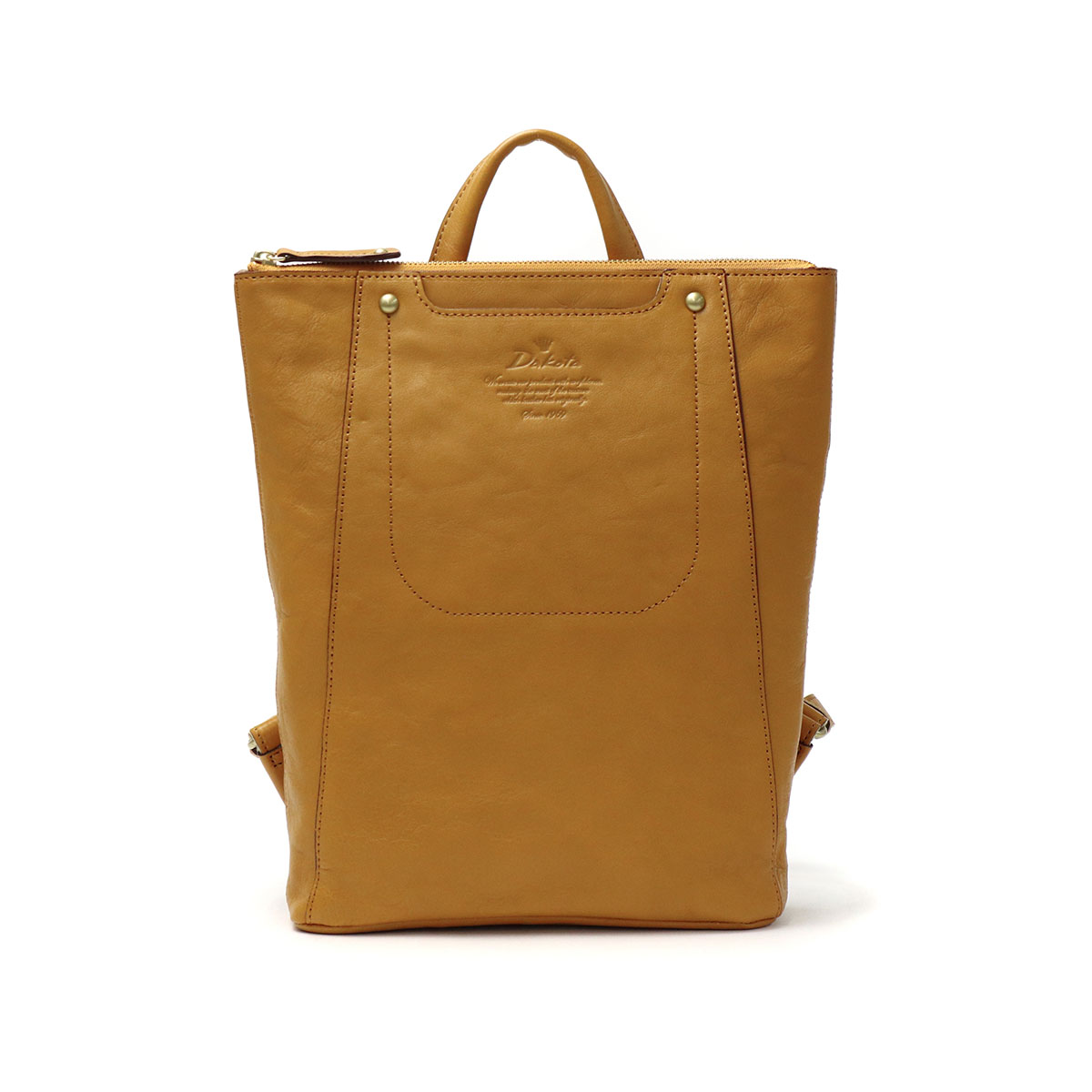 ダコタ限定ノベルティ付 キューブ リュック レザー スリム 日本製 レディース 通勤 A4 1030309