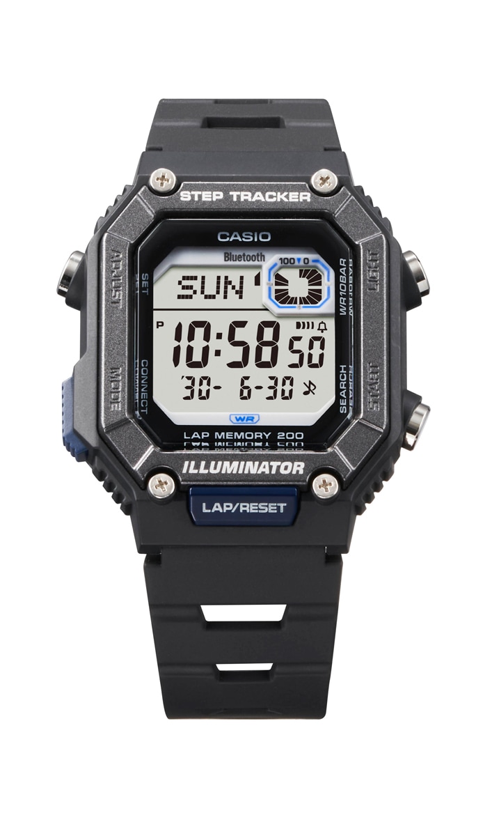 カシオ 【国内正規品】CASIO Collection クオーツ メンズタイプ WS-B1000-1AJF カシオ 【国内正規品】CASIO Collection クオーツ メンズタイプ WS-B1000-1AJF