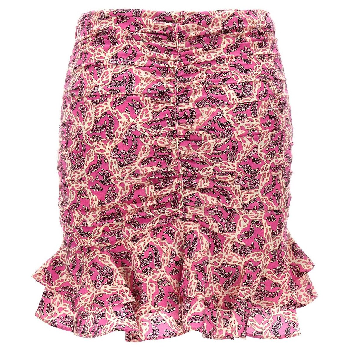 23AJU0009FAA3J10I40FA パープル 秋冬2023 スカート レディース ju