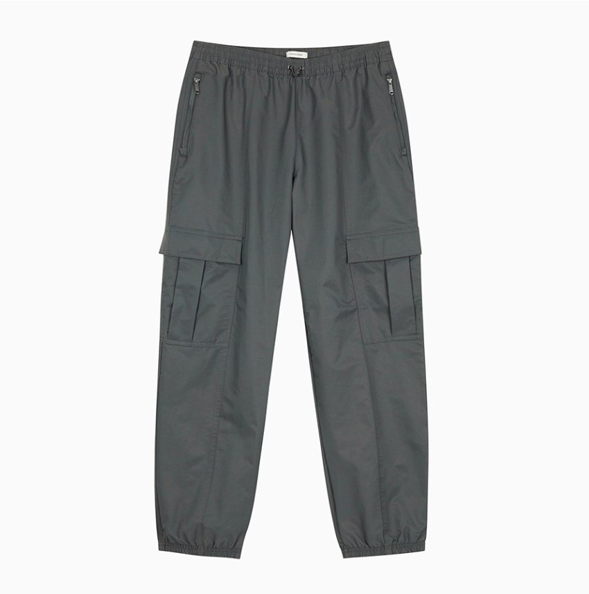 Straight Fit Nylon Cargo Jogger Pants (4RD600G-N3Z)