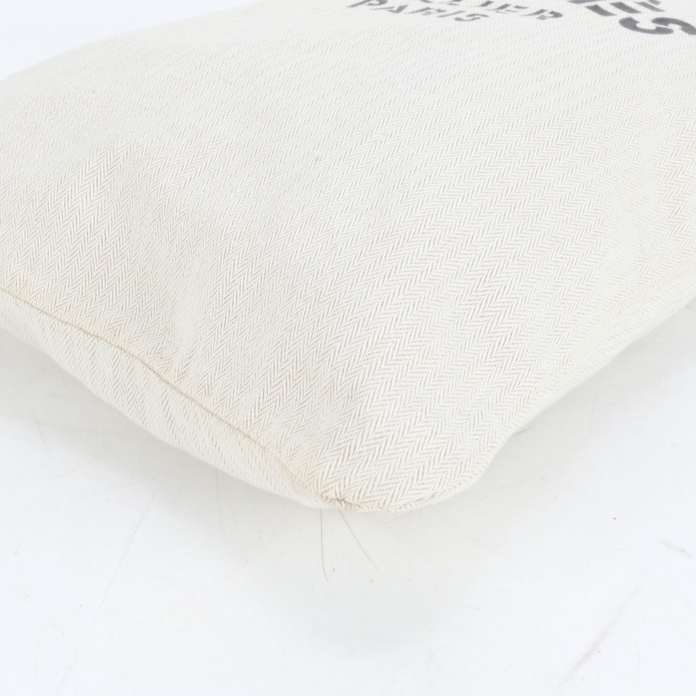 美品 アリーヌ GM トワルシェブロン レザー×キャンバス ショルダーバッグ 肩掛け トート ハンド A4 レディース RRE CQ37-10 中古