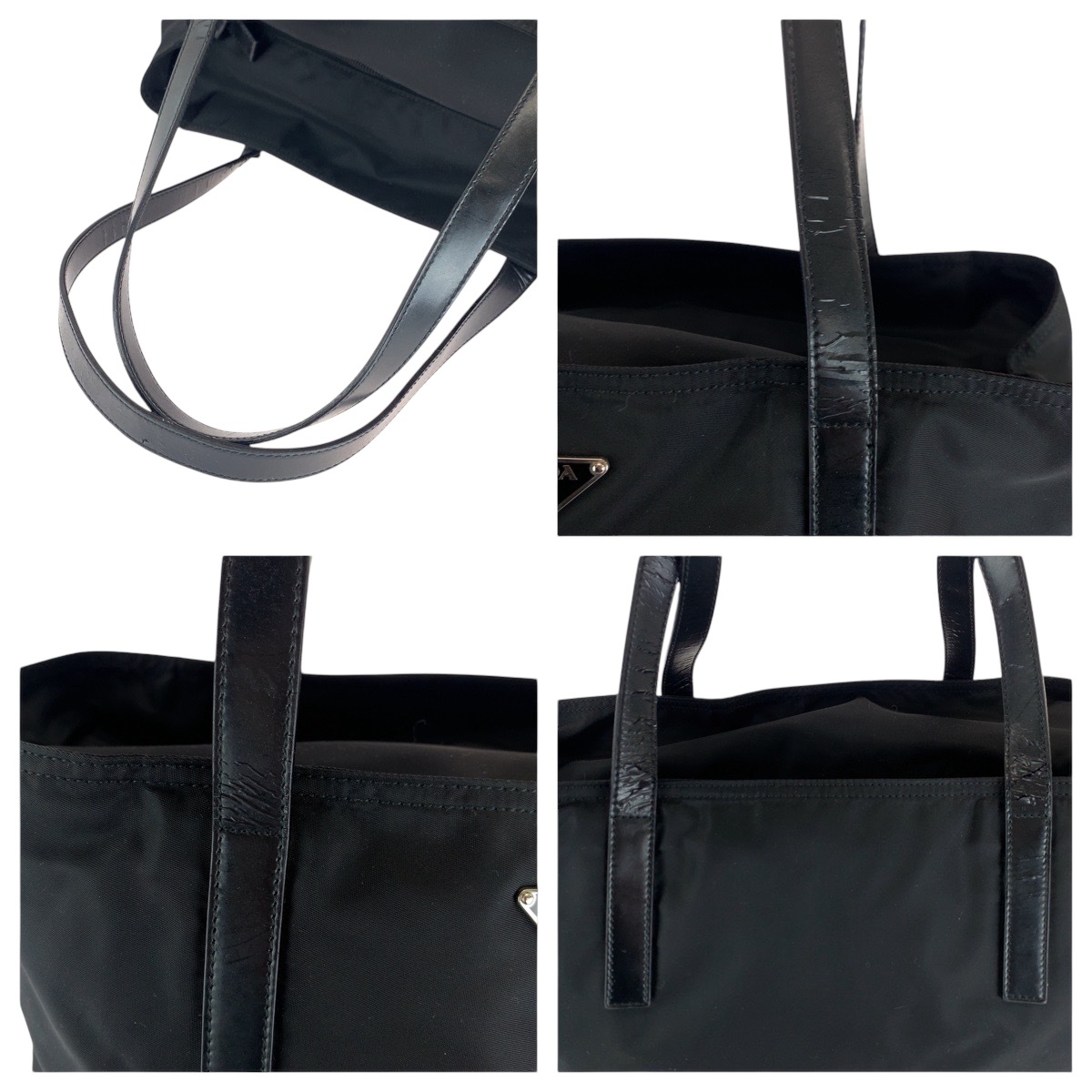 テスート 三角ロゴプレート ブラック 黒 シルバー金具 ナイロン トートバッグ ショルダーバッグ レディース 500633 テスート 三角ロゴプレート ブラック 黒 シルバー金具 ナイロン トートバッグ ショルダーバッグ レディース 500633