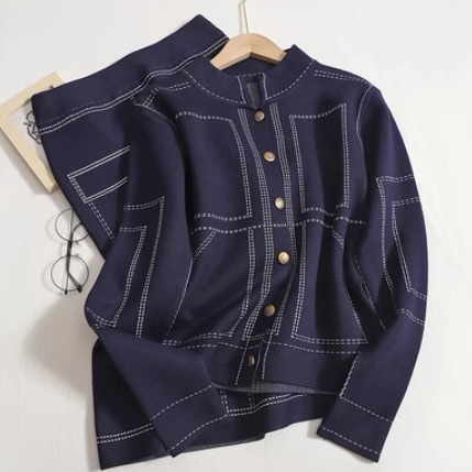 セットアップ モテアイテム かわいい 2点セット カーディガン ミモレ 長袖 ラウンドネック 襟なし Iライン ボタン ニット 上下セット 大人可愛い きれいめ 大人 上品 おしゃれ お洒落 レトロ セットアップ モテアイテム かわいい 2点セット カーディガン ミモレ 長袖 ラウンドネック 襟なし Iライン ボタン ニット 上下セット 大人可愛い きれいめ 大人 上品 おしゃれ お洒落 レトロ