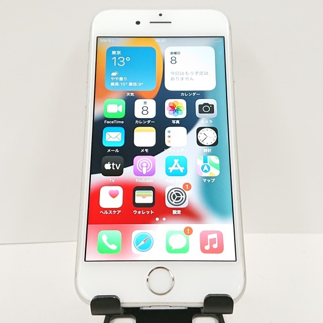 iPhone6s 64GB au シルバー 送料無料 本体 c08472 【中古】 Apple