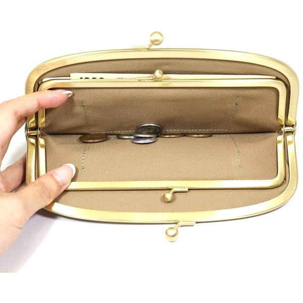 長財布 がま口 レディース 本革 オレンジ 多機能 財布 小銭入れ おしゃれ 革 牛革 レザー 55214 長財布 がま口 レディース 本革 オレンジ 多機能 財布 小銭入れ おしゃれ 革 牛革 レザー 55214