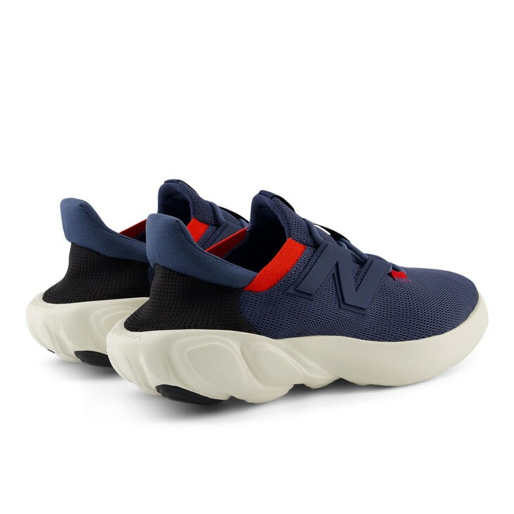 ランニングシューズ メンズ レディース D幅 フレッシュフォームリカバリーV4 スリッポン ジョギング スポーツシューズ 丸洗いできる スニーカー 大きいサイズ 普段履き 紺/RCVRYT-N4