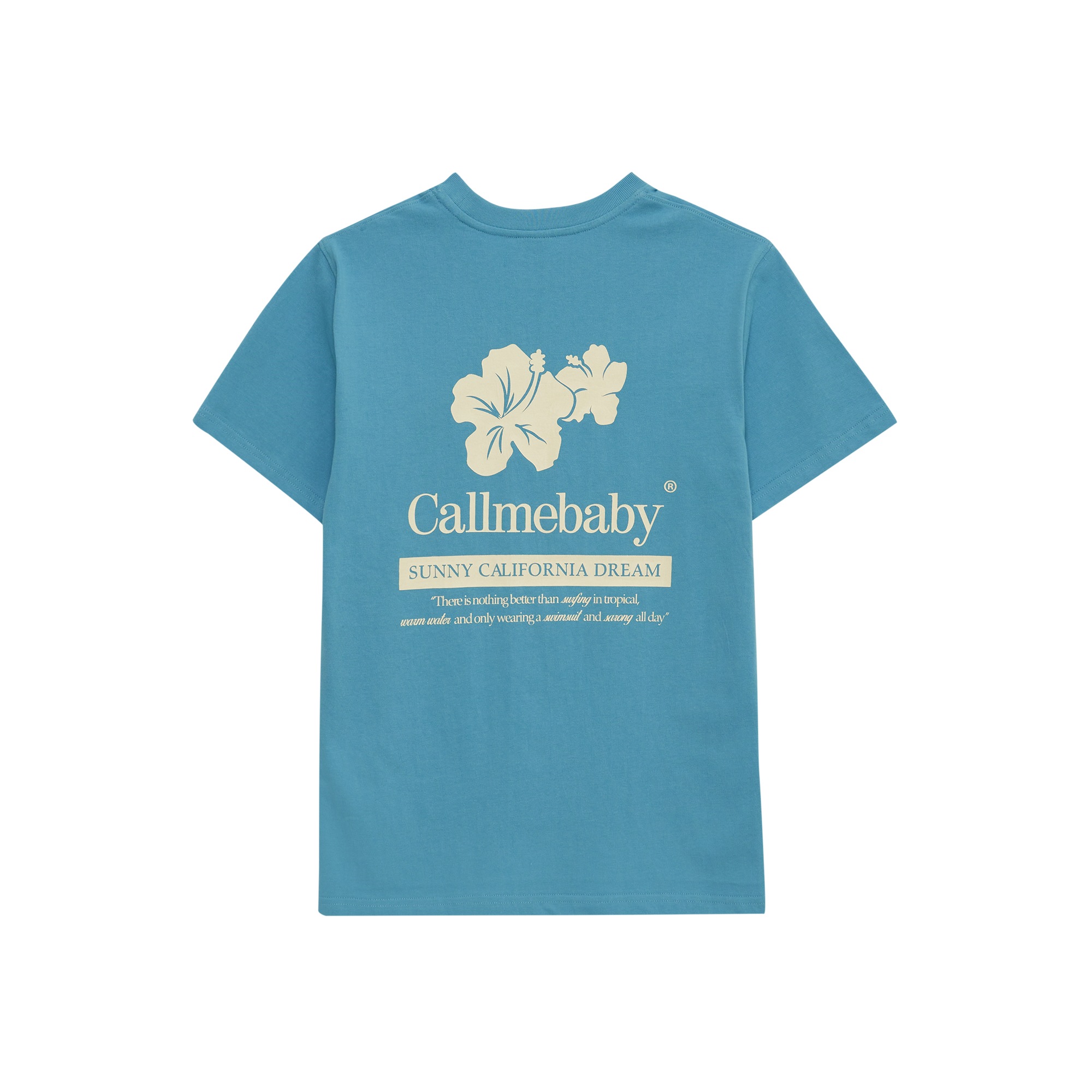 Call me baby 23 S/S ふゆ 新作! Summer Holiday Logo Tee (2 Color) Call me baby 23 S/S ふゆ 新作! Summer Holiday Logo Tee (2 Color)