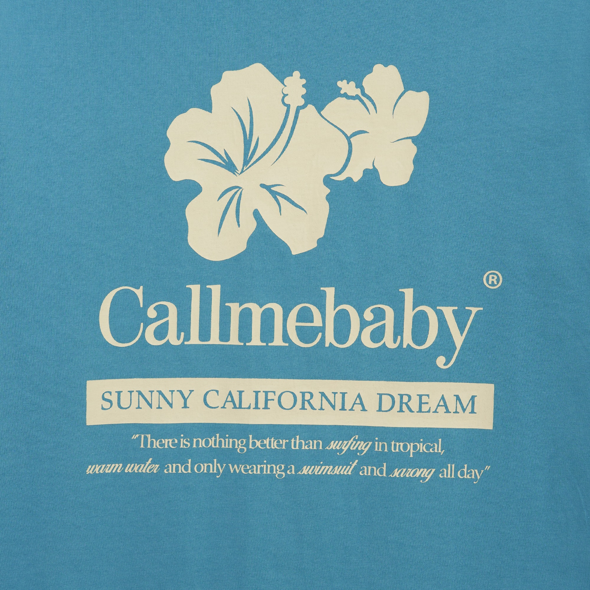 Call me baby 23 S/S ふゆ 新作! Summer Holiday Logo Tee (2 Color) Call me baby 23 S/S ふゆ 新作! Summer Holiday Logo Tee (2 Color)
