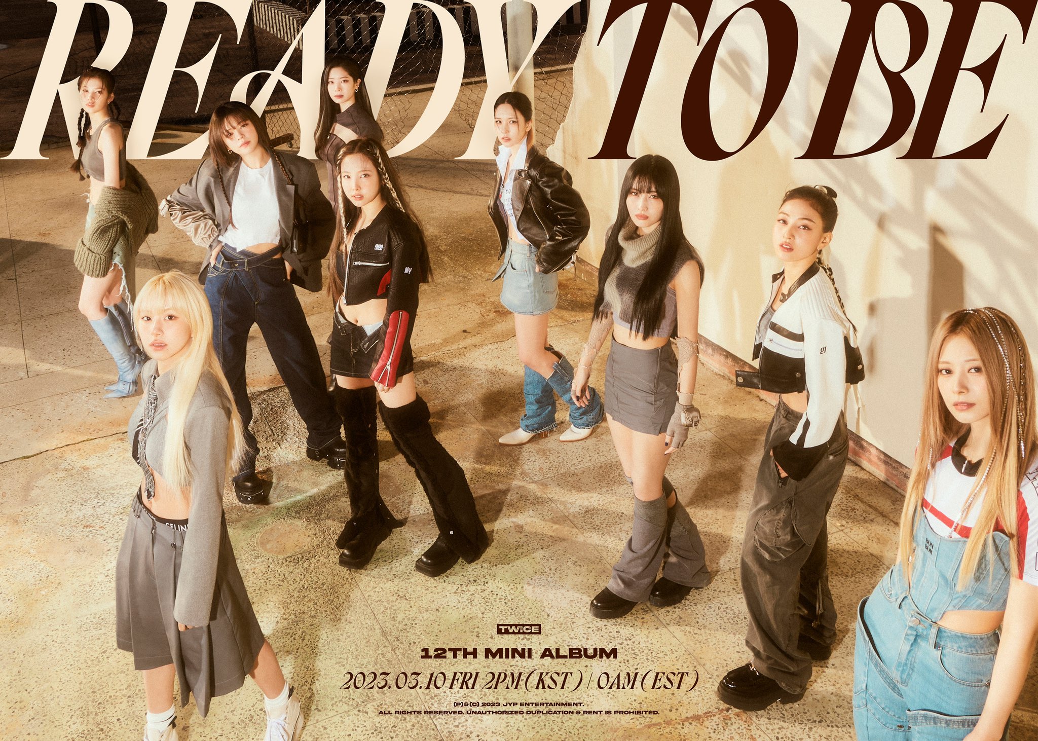 [3種セット] TWICE 12th Mini Album [READY TO BE] Photobook ver. /初回特典つき
