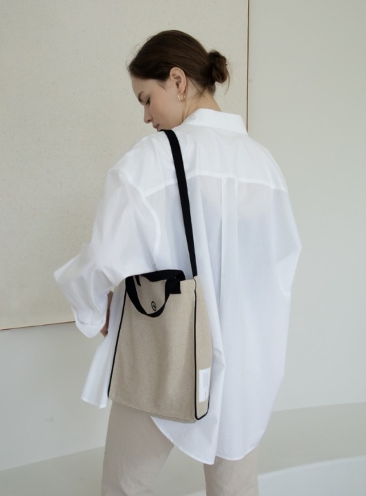 DEPOUND】BISCUIT BAG : BLACK ショルダーバッグ