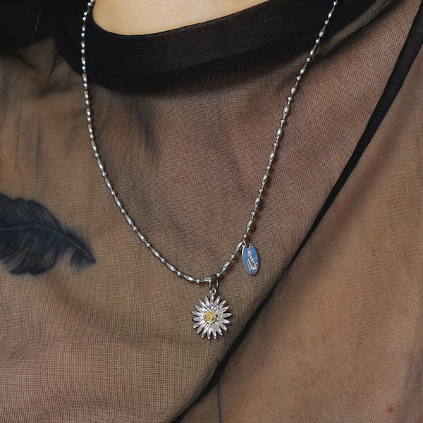 【WANDERING YOUTH】Daisy Ballchain Necklace▲SEVENTEEN着用 ☆SEVENTEEN ウジ 着用！！【Wandering Youth】Daisy combi ball