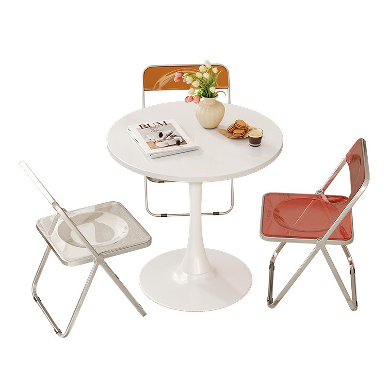 コーヒーテーブルリビングルーム家庭用チューリップミルクティーショップコーヒーテーブル交渉ダイニングテーブルレセプションシンプルカジュアルラウンドテーブル コーヒーテーブルリビングルーム家庭用チューリップミルクティーショップコーヒーテーブル交渉ダイニングテーブルレセプションシンプルカジュアルラウンドテーブル