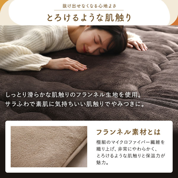 こたつ敷き布団 ラグ マット [ ベージュ 約190x260cm ] 長方形 床暖房対応 ホットカーペット対応 洗える 撥水 こたつ布団
