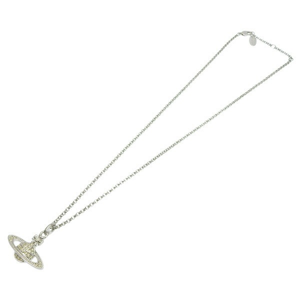 ヴィヴィアンウエストウッド アクセサリー レディース ネックレス シルバー MINI BAS RELIEF PENDANT 6302008602P337CN VIVIENNE WESTWOOD