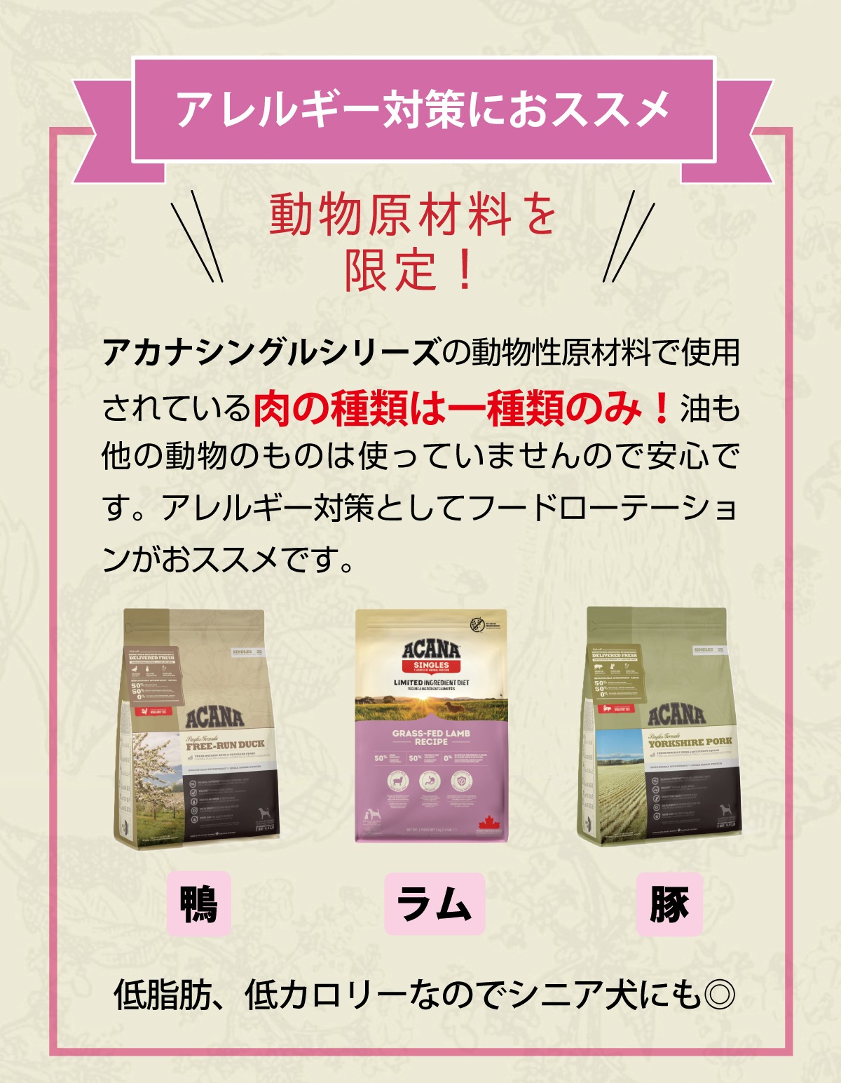 シングル グラスフェッドラム 6kg ドッグフード【国産鹿肉ジャーキースモールカット40g付き】 シングル グラスフェッドラム 6kg ドッグフード【国産鹿肉ジャーキースモールカット40g付き】