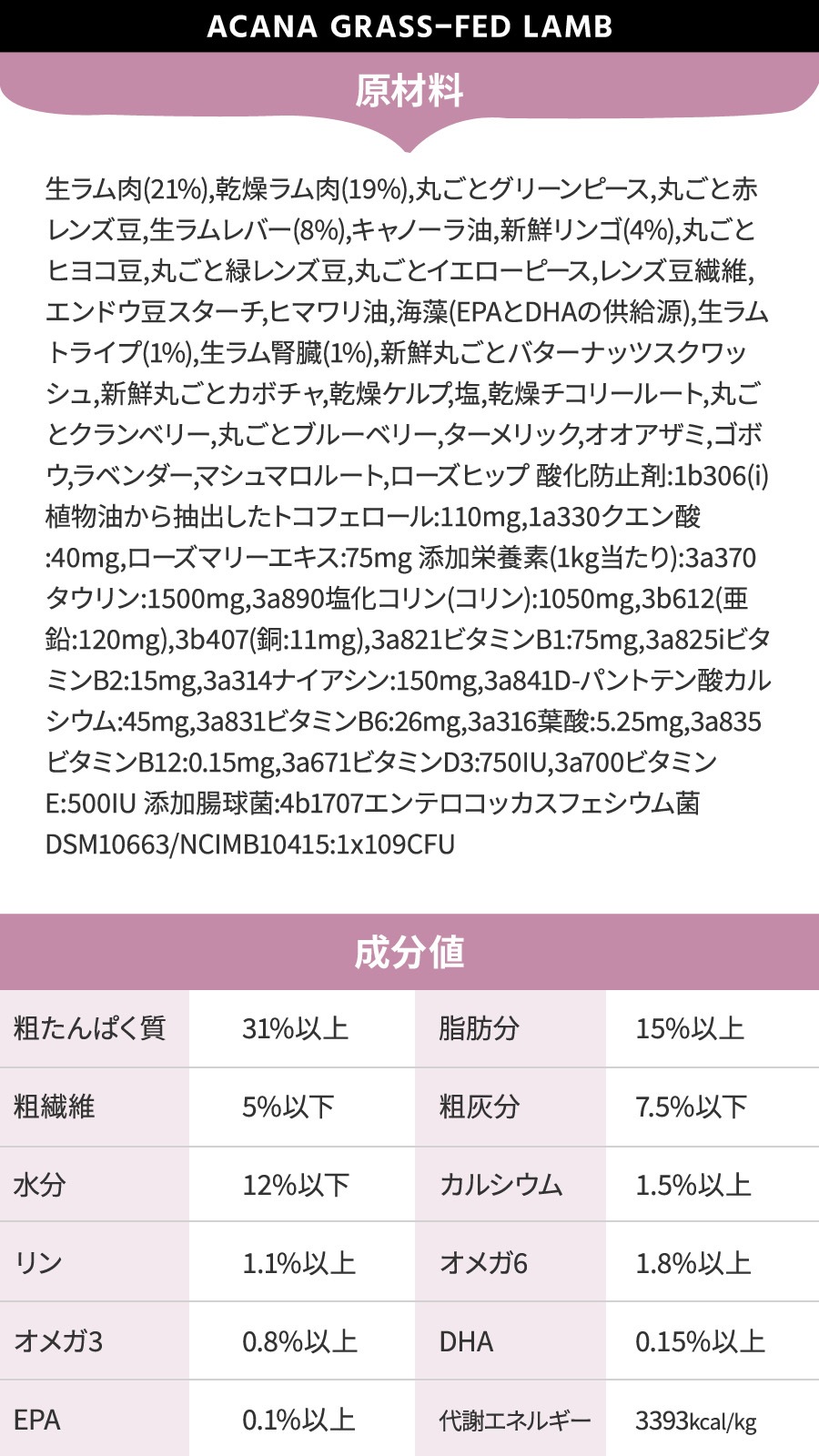 シングル グラスフェッドラム 6kg ドッグフード【国産鹿肉ジャーキースモールカット40g付き】 シングル グラスフェッドラム 6kg ドッグフード【国産鹿肉ジャーキースモールカット40g付き】
