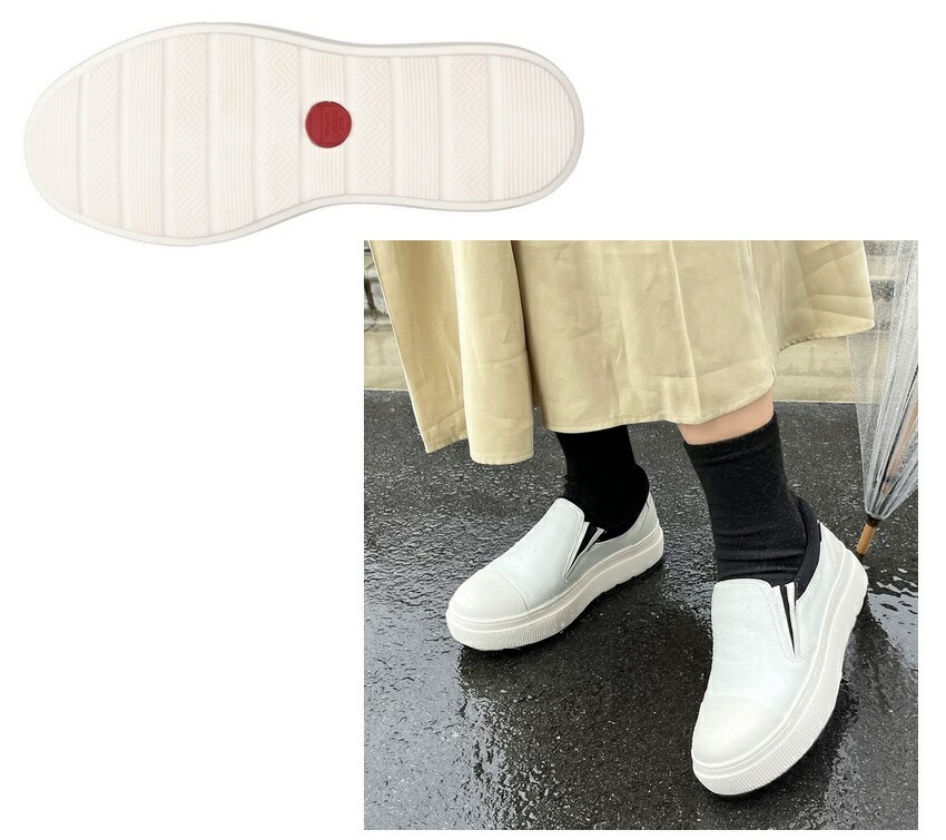 madras Wark ホワイトカジュアルシューズ　新品未使用 madras walkの通販