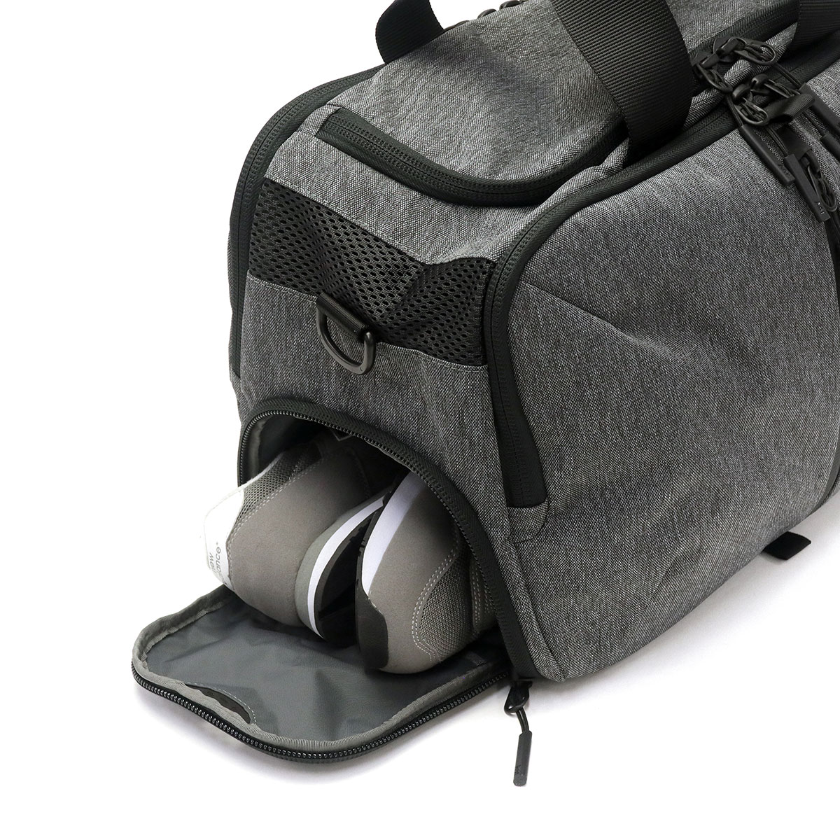 Gym Duffel 3 ボストンバッグ 大容量 2WAYダッフル 斜め掛け 旅行 スーツケース連結