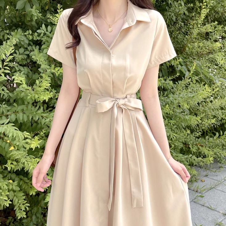 レディース スカート ワンピース シャツワンピ 前開き ロングスカート ロング 半袖 襟付き リボン ウエストマーク ウエストリボン ハイウエスト ボタン かわいい 大人可愛い きれいめ シンプル レディース スカート ワンピース シャツワンピ 前開き ロングスカート ロング 半袖 襟付き リボン ウエストマーク ウエストリボン ハイウエスト ボタン かわいい 大人可愛い きれいめ シンプル