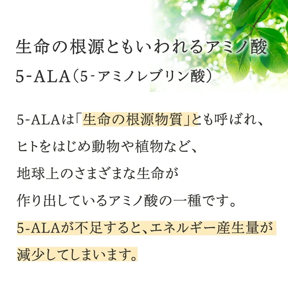 【免疫分析研究センター】5-ALA（ファイブアラ）5袋セット サプリメント 日本製造 450mg （1粒15mg） 約30日分×5 国内GMP認証工場 GMP ISO アミノ酸 健康維持 敬老の日