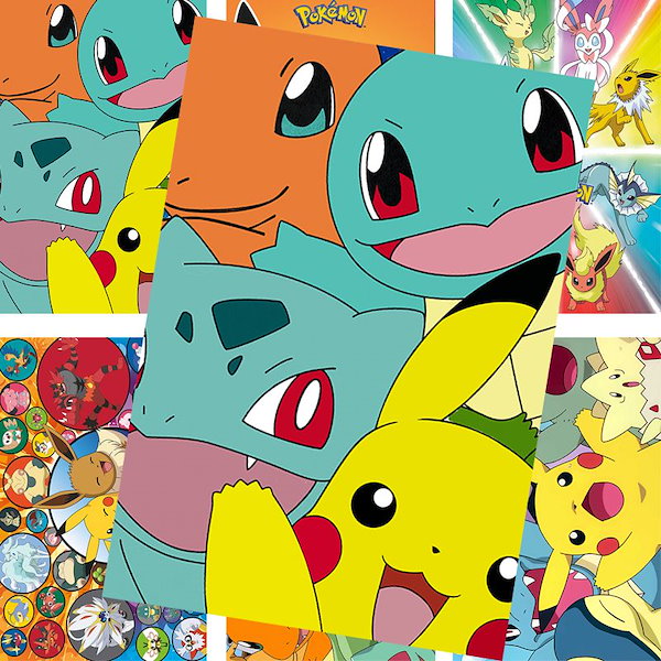 Qoo10] ピカチュウポスターポケモンアニメ周辺寮の