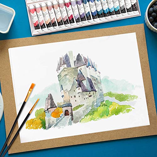 Shuttle Art 水彩絵の具 36色セット 透明水彩 12ml チューブ 大人の塗り絵 水彩画 お絵描き 美術 画材セット 学校用 幼稚園 初心者 専門家 プレゼント