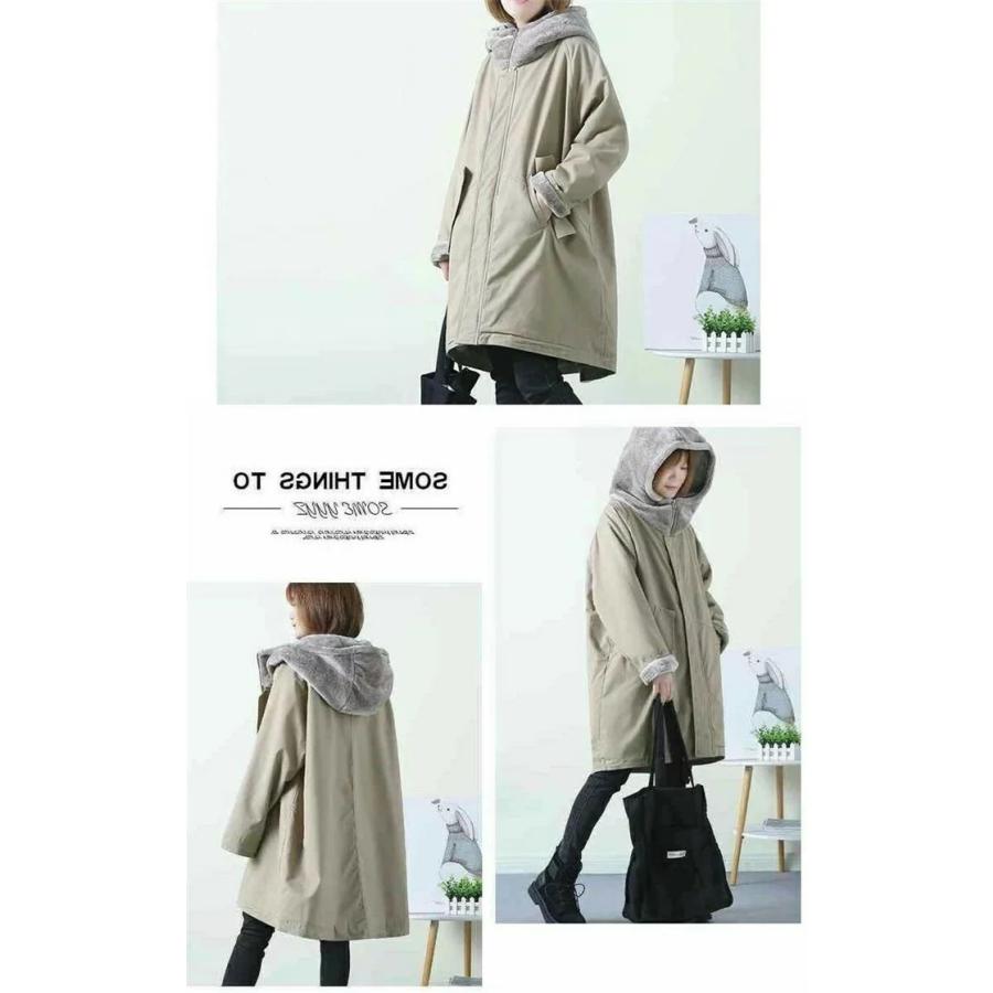 レディース 裏ボア モッズコート フード ファー付き 中綿 キルティング ロング ミリタリー コート 防寒着 秋 冬 アウター 大きいサイズ ロングコート トレンチコ レディース 裏ボア モッズコート フード ファー付き 中綿 キルティング ロング ミリタリー コート 防寒着 秋 冬 アウター 大きいサイズ ロングコート トレンチコ