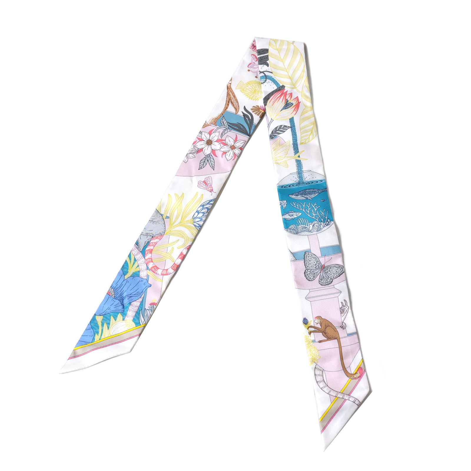 未使用 保管品 エルメス ツイリー Precious Paradise プレシャス