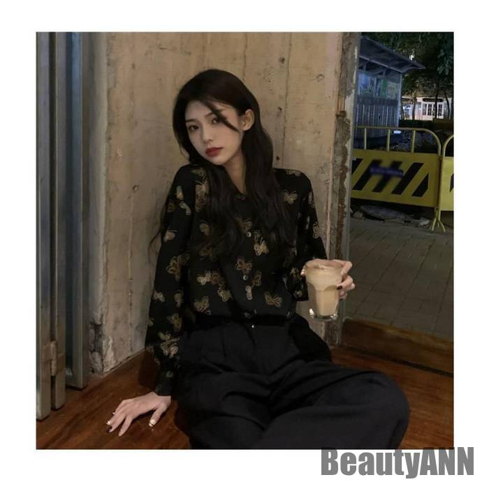 新生活 長袖ブラウス シャツ レディース トップス 秋 新作 高級感 折り衿 衿付き ポロネック 透けにくい 蝶柄 ドロップショルダー レディース トップス 秋 春 冬 秋ファッション 冬物 春物 秋 新生活 長袖ブラウス シャツ レディース トップス 秋 新作 高級感 折り衿 衿付き ポロネック 透けにくい 蝶柄 ドロップショルダー レディース トップス 秋 春 冬 秋ファッション 冬物 春物 秋