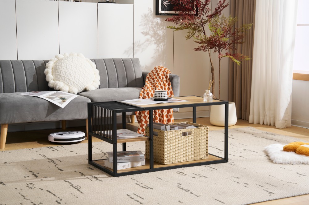 新作登場】センターテーブル ローテーブル 収納付き 収納棚 おしゃれ