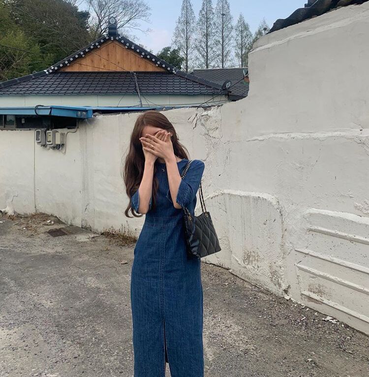 ワンピース デニムワンピース ミモレ ミモレ丈 ロング ロング丈 袖あり 長袖 Uネック ラウンドネック ウエストマーク スリット ハイウエスト デニム ブルーデニム かわいい 大人可愛い きれいめ ワンピース デニムワンピース ミモレ ミモレ丈 ロング ロング丈 袖あり 長袖 Uネック ラウンドネック ウエストマーク スリット ハイウエスト デニム ブルーデニム かわいい 大人可愛い きれいめ