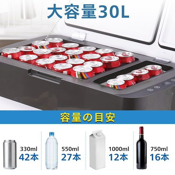 Qoo10] enkeeo enkeeo 車載冷蔵冷凍庫 30L コ