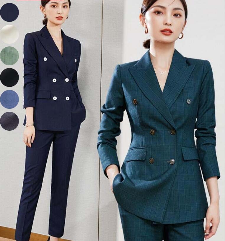 大人気 上品 ボタンスーツ 上品 6色 厚手 2点セット 無地 チェック柄 ジャケット+9分パンツ/スカート ビジネス スリムスーツ スリーピース レディーススーツ S~3XLママスーツ パンツ 大人気 上品 ボタンスーツ 上品 6色 厚手 2点セット 無地 チェック柄 ジャケット+9分パンツ/スカート ビジネス スリムスーツ スリーピース レディーススーツ S~3XLママスーツ パンツ