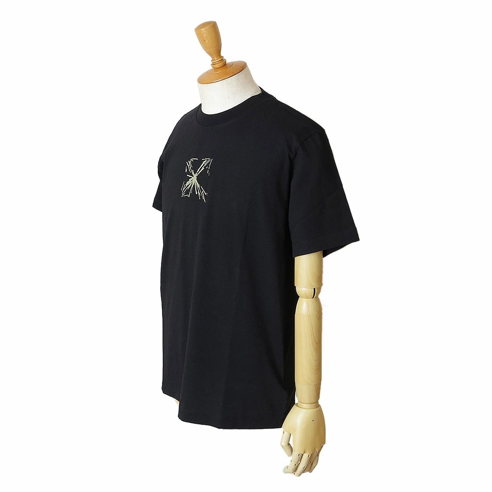 Tシャツ 半袖 メンズ OMAA027S23JER005 トップス スプラッシュ アロー ロゴ Tシャツ 半袖 メンズ OMAA027S23JER005 トップス スプラッシュ アロー ロゴ