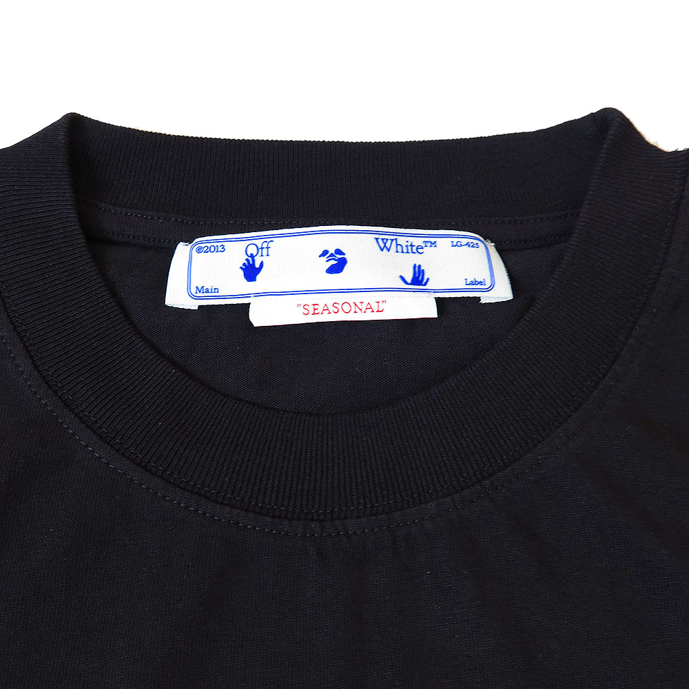 Tシャツ 半袖 メンズ OMAA027S23JER005 トップス スプラッシュ アロー ロゴ Tシャツ 半袖 メンズ OMAA027S23JER005 トップス スプラッシュ アロー ロゴ