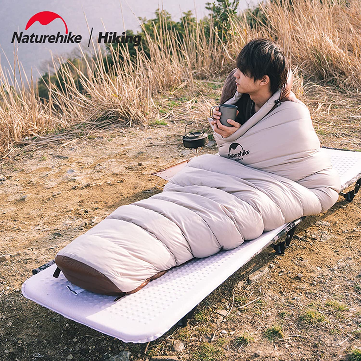 クーポン対象外】 Naturehike マミー型 登 トレッキング 冬用 秋用 春用 保温 耐寒 -3度 2度 快適温度7度 シュラフ  高級ダックダウン 寝袋 アウトドア用寝具 - flaviogimenis.com.br