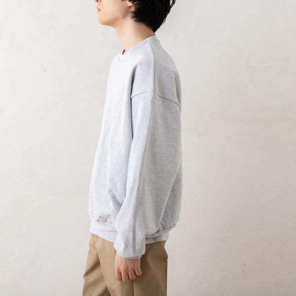 スウェット 14オンス ヘビーフリースクルーネック グレー メンズ LOS ANGELS APPAREL HF-07 スウェット 14オンス ヘビーフリースクルーネック グレー メンズ LOS ANGELS APPAREL HF-07