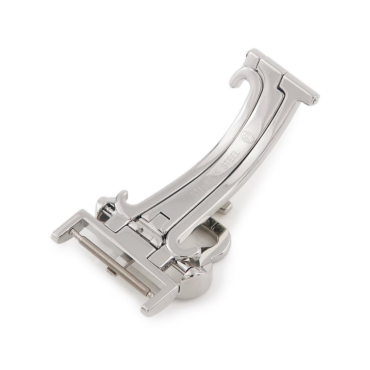 メンズ 純正 バックル パーツ 替え SS 18mm幅対応 シルバー 3年保証 メンズ 純正 バックル パーツ 替え SS 18mm幅対応 シルバー 3年保証