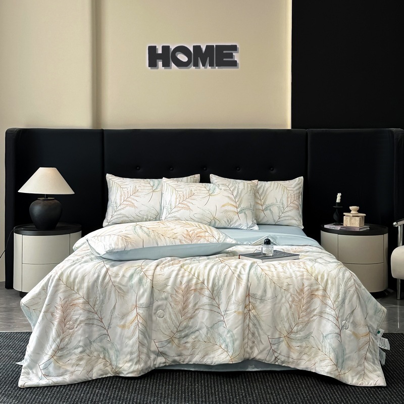 リーゼルテニスサマーキルト4ピースセットシンプルベッドシートスタイル夏の夏クールキルトエアコンキルト リーゼルテニスサマーキルト4ピースセットシンプルベッドシートスタイル夏の夏クールキルトエアコンキルト