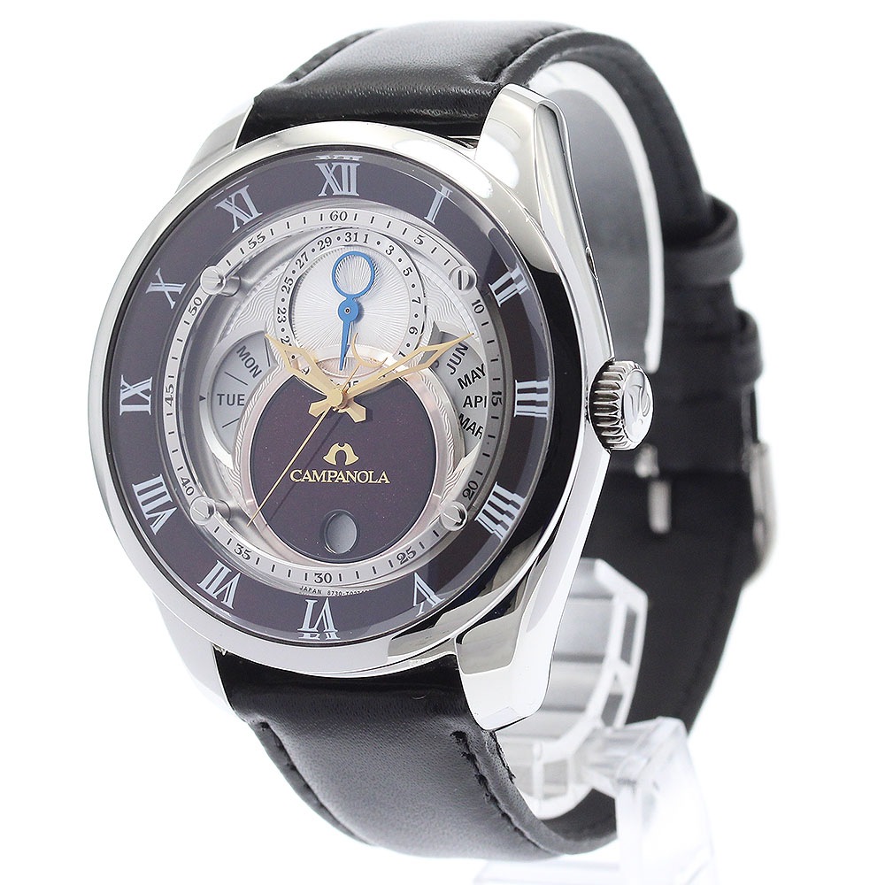 シチズン CITIZEN BU0020-03B/8730-T018041 カンパノラ 深緋（こきあけ） ソーラー メンズ 内箱付き_880326【中古】