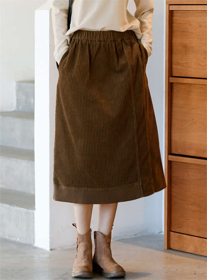 コーデュロイスカート ロング Aラインスカート ナチュラル 秋冬スカート 無地 コットンスカート 森ガール系 シンプル 厚手 ゆったり ボトムス ウエストゴム 体型カバー 大きいサイズ スリット カジ コーデュロイスカート ロング Aラインスカート ナチュラル 秋冬スカート 無地 コットンスカート 森ガール系 シンプル 厚手 ゆったり ボトムス ウエストゴム 体型カバー 大きいサイズ スリット カジ