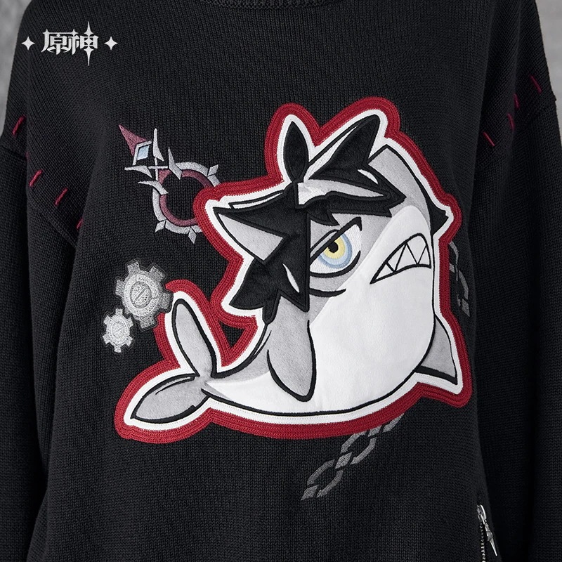 【プロ品質を極める!】原神 / リオセスリ インプレッションシリーズ / ニットカーディガン/セーター / Genshin Impact Wriothesley 莱欧斯利 げんしん コスプレ 2