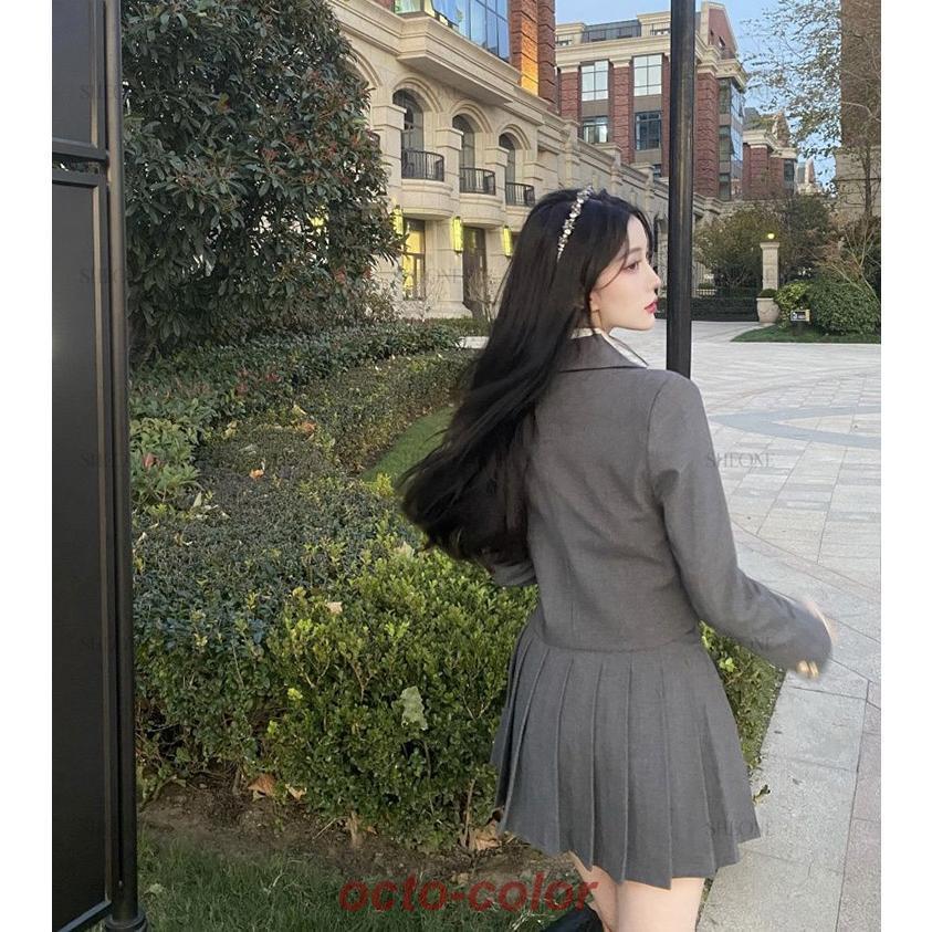 韓国 制服 卒業式 スーツ 女の子 卒服 ピアノ発表会 スーツ 女の子 大きいサイズ 4点セット フォーマル スーツ 制服韓国 子供服 卒服 子供スーツ 高