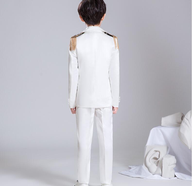 新品早く買いに来て 上品 子供スーツ お手頃価格６点セットアップ ジャケット+シャツ+ベスト＋ズボン+蝶ネクタイ+けんしょう 七五三 子供服 ドレスコート 入学式 男の子スーツ 出演 キッズ カジュ