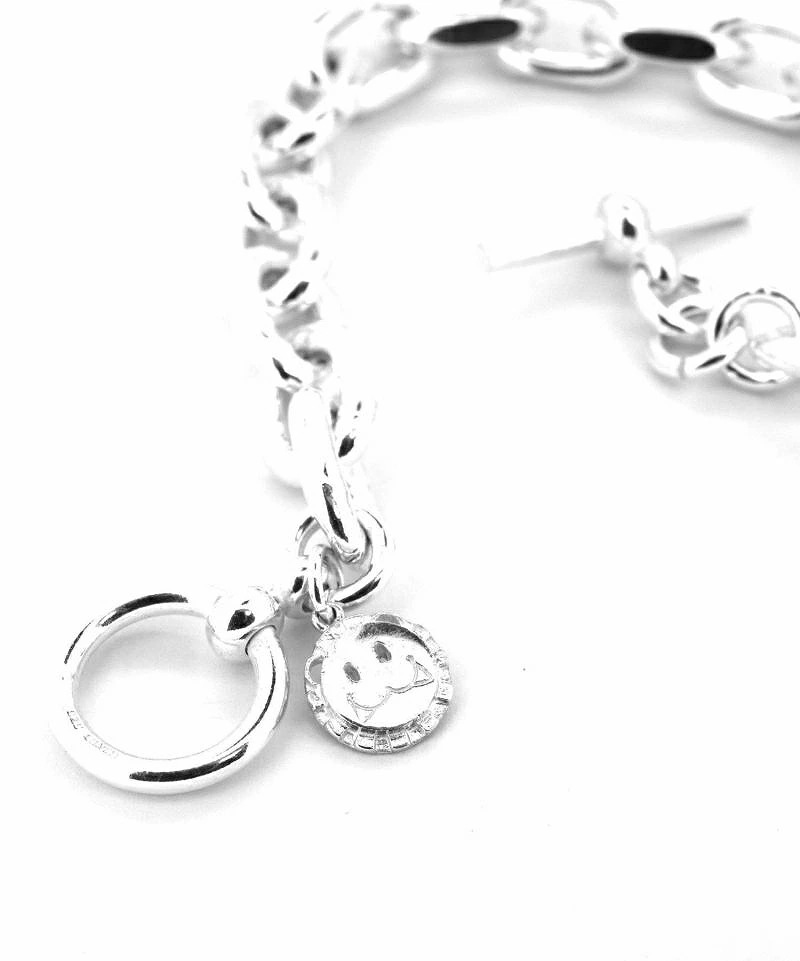 ブレスレット メンズ サイドカット チェーン ブレスレット LH-1BR092