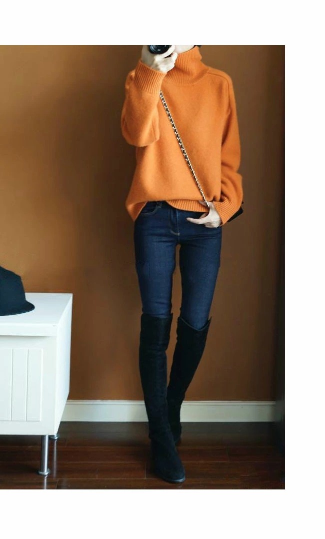 【短納期】ニット レディース ニットセーター ハイネック セーター 無地 あったか ウール混 ニット シンプル ハイネックニット オフィス ニットトップス プルオーバー OL通勤 お洒落 グリーン ベ