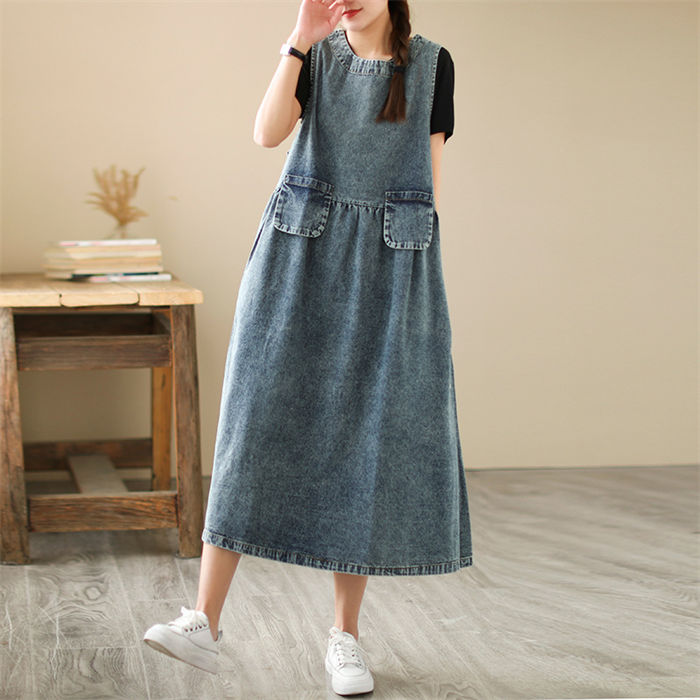 ワンピース レディース ロング ワンピース ロングワンピース ノースリーブ ワンピ デニムワンピース デニム ワンピース 無地 aライン 体型カバー ゆったり ゆるっとワンピース シンプル ロングワ ワンピース レディース ロング ワンピース ロングワンピース ノースリーブ ワンピ デニムワンピース デニム ワンピース 無地 aライン 体型カバー ゆったり ゆるっとワンピース シンプル ロングワ